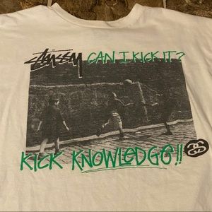 Stussy White T-shirt